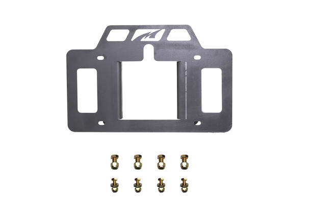 Motobilt Tag Mount - Bare |MB1132-Fits Jeep Wrangler JL / Jeep Wrangler JK