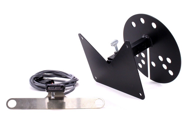 Rock Hard 4x4 License Plate Relocation Bracket w/ Light |RH-4006