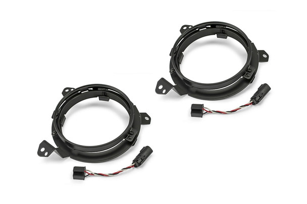 DV8 Offroad Headlight Adapter Brackets |BCABJL-01-Fits Jeep Gladiator JT / Jeep Wrangler JL