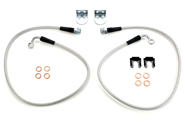 Teraflex Extended Brake Line Kit w/ Hardware Rear |4350310-Fits Jeep Wrangler JK
