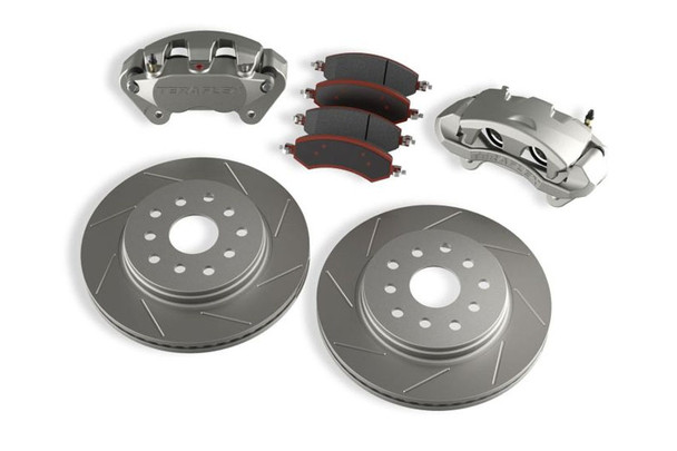 Teraflex Front Big Brake Kit w/ Slotted Rotors |4303420-Fits Jeep Wrangler JK