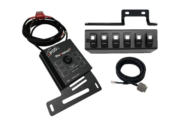sPOD SourceLT w/ Green LED Switch panel |873165