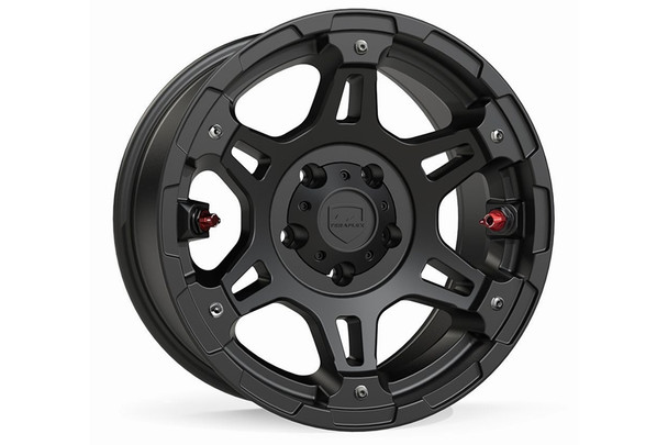 Teraflex Nomad Split Spoke Off-Road Wheel, 17x8.5 5x5 - Metallic Black - Fits Jeep JT/JK/JL