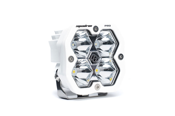 Baja Designs Squadron 2.0 Pro White LED Auxiliary Light Spot, Clear