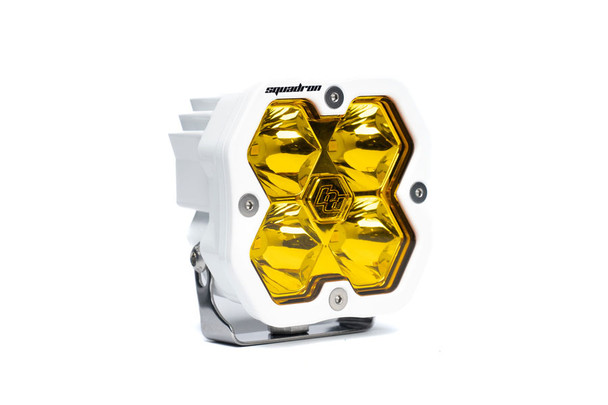 Baja Designs Squadron 2.0 Sport White LED Auxiliary Light Spot, Baja Amber