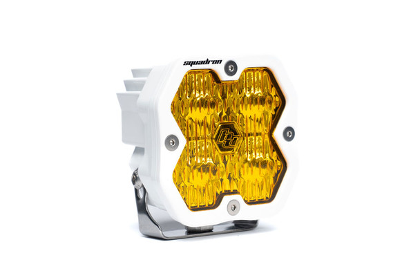 Baja Designs Squadron 2.0 Sport White LED Auxiliary Light Wide Cornering, Baja Amber