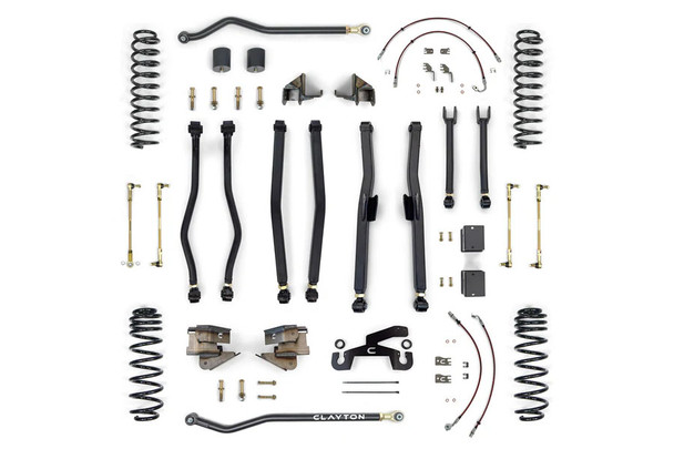 Clayton Off Road OVERLAND+  2.5in Long Arm Lift Kit