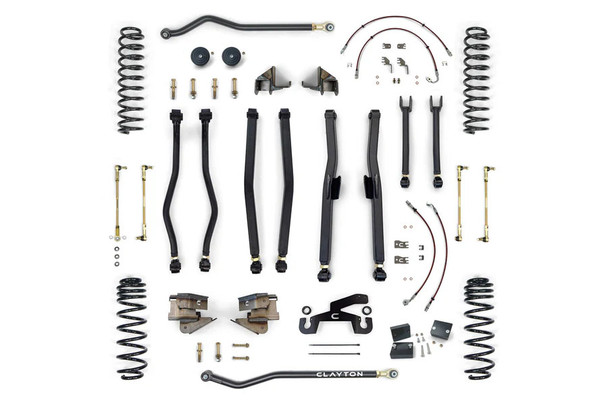 Clayton Off Road OVERLAND+ 2.5in Long Arm Lift Kit