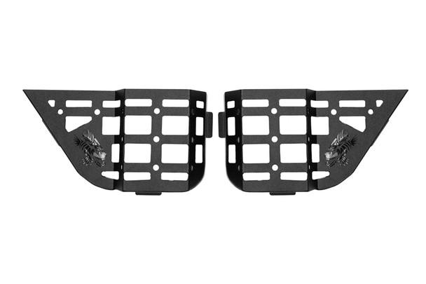 Fishbone Offroad FB25492 Door Pocket MOLLE Panels for 07-18 Jeep Wrangler JK Rear 4-Door