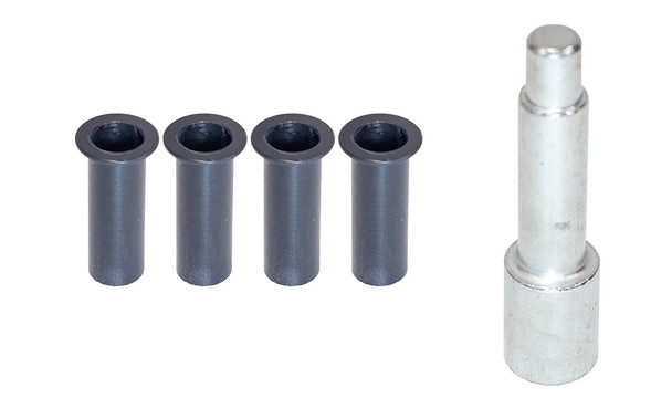 Kentrol Door Hinge Liners - Textured Black