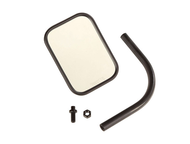 Rugged Ridge Rectangular Trail Mirror, Single