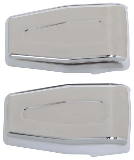 Kentrol Liftgate Hinge Overlay Set - Polished Silver