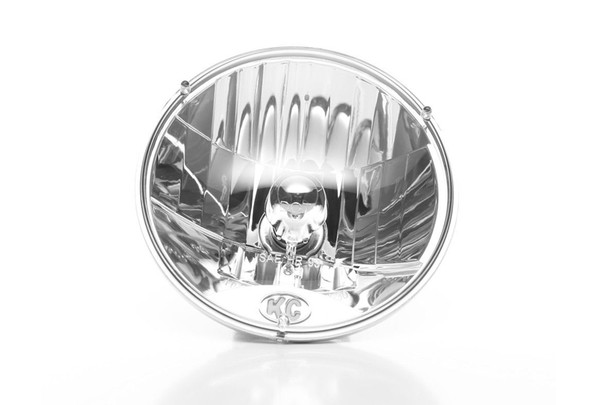KC HiLiTES 7in H4 DOT Halogen Headlight (Driving)