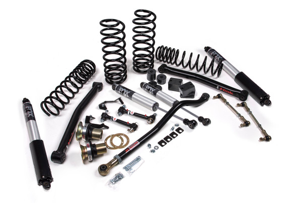JKS J-Lander 3.5in Lift Kit w/ Fox 2.5 IFP Performance Series Shocks