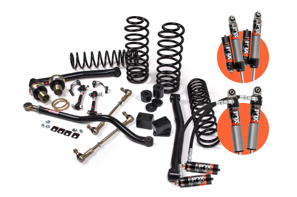 JKS J-Lander 3.5in Lift Kit w/ Fox 2.5 Performance Elite Shocks