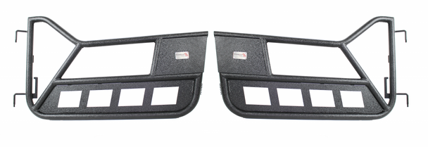 Fishbone Offroad Front Tube Doors - Black Textured