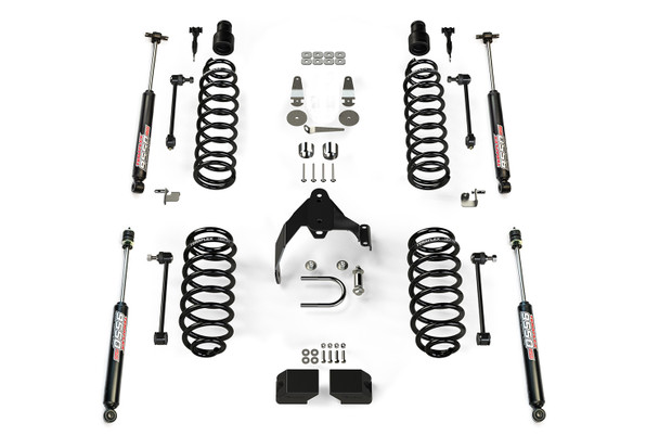 Teraflex 3in Coil Spring Base Lift Kit & 9550 VSS Twin-Tube Shocks