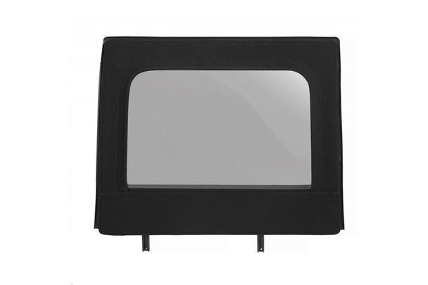 Bestop Rear Upper Core Doors Twill Black, Pair