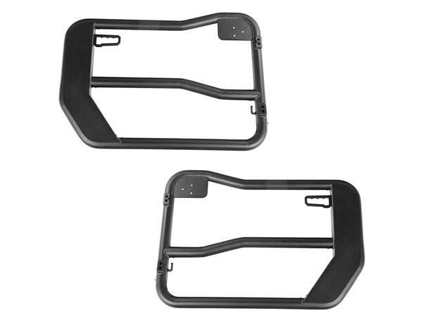 Rugged Ridge 11509.31 Fortis Tube Doors Front Tube Doors for 07-18 Jeep Wrangler JK