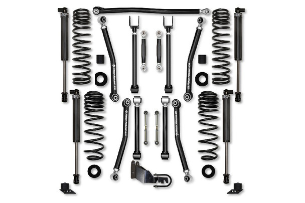 Rock Krawler 4.5in Adventure X No Limits Mid Arm Lift Kit - Stage 1 Shocks