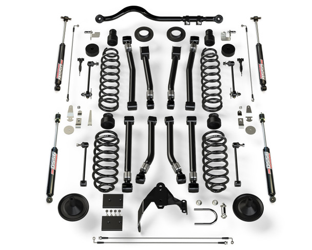 Teraflex 4in Lift Kit w/ 8 Alpine Short Control Arms & 9550 Shocks