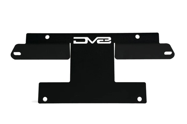 DV8 Offroad Factory Front Bumper License Relocation Bracket - Front