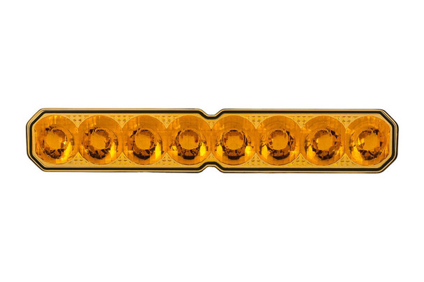 Diode Dynamics SS10+ Replacement LED Light Bar Lens, SAE Driving - Yellow