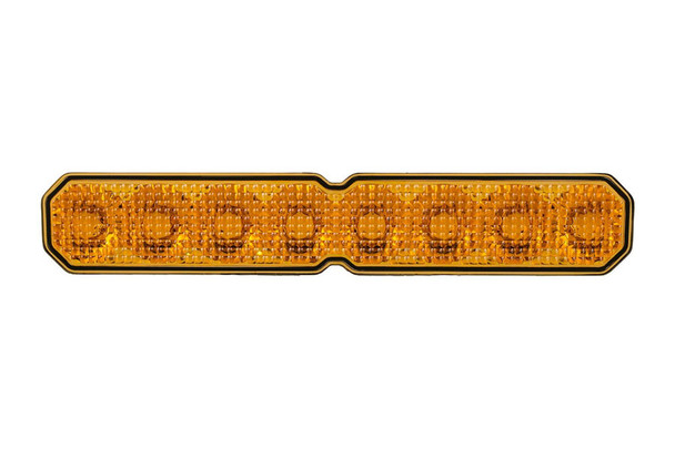 Diode Dynamics SS10+ Replacement LED Light Bar Lens, Flood - Yellow