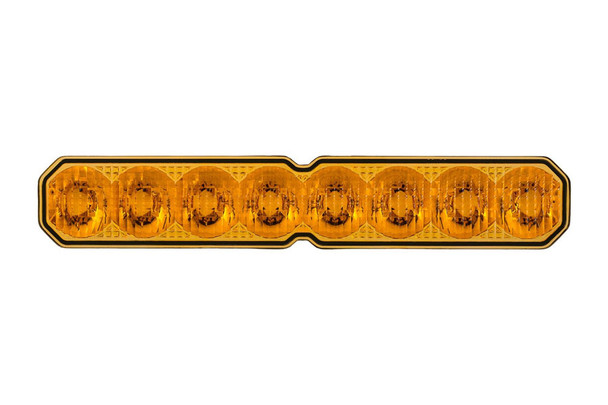 Diode Dynamics SS10+ Replacement LED Light Bar Lens, Combo/Driving - Yellow