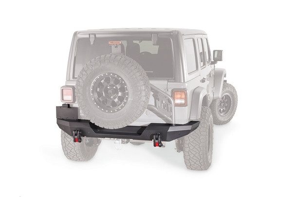 Warn Elite Series Rear Bumper - Not Compatible w/Tire Carrier