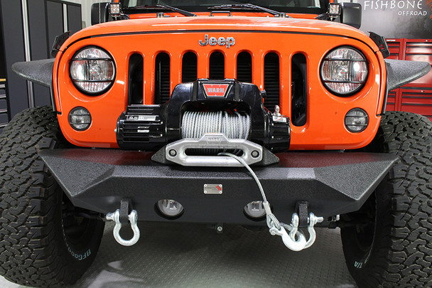 Fishbone Offroad Manowar Series Front Winch Bumper