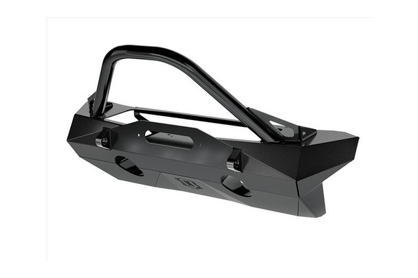 ICON Vehicle Dynamics 25244 Impact Pro Series Front Bumper with Impact Bar for 18-26 Jeep Wrangler JL & Gladiator JT