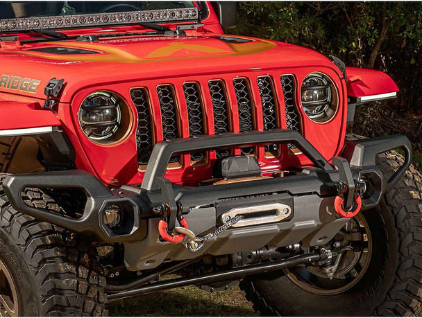 Rugged Ridge Venator Front Bumper w/ Overrider and Winch Tray
