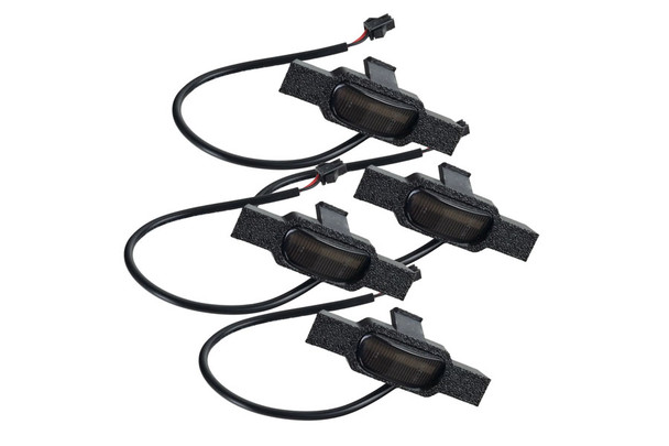 Oracle Lighting 5889-005N-T Pre-Runner Style LED Grill Light Kit - Tinted for 24-26 Jeep Wrangler JL & Gladiator JT