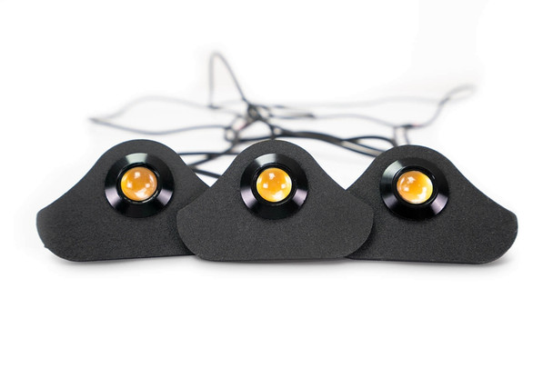 DV8 Offroad Amber LED Grille Lights