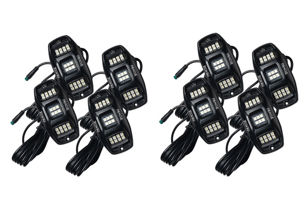 Oracle Lighting ColorSHIFT RGB Underbody Wheel Well Rock Light Kit - 8pc