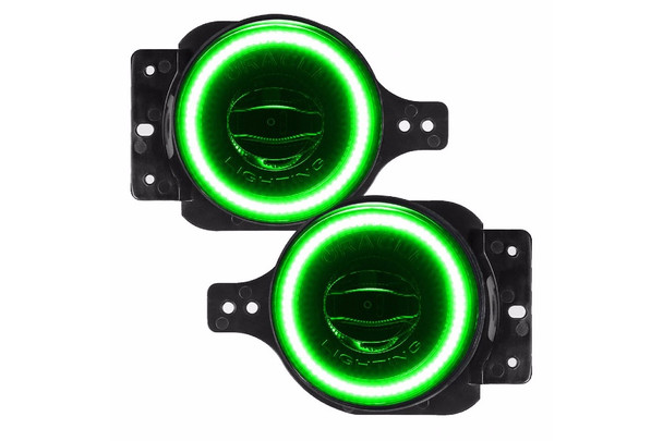 Oracle High Performance 20W LED Fog Lights - Green