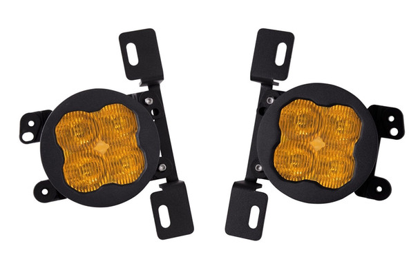 Diode Dynamics SS3 Max Type MR Fog Light Kit, ABL Yellow - SAE Fog