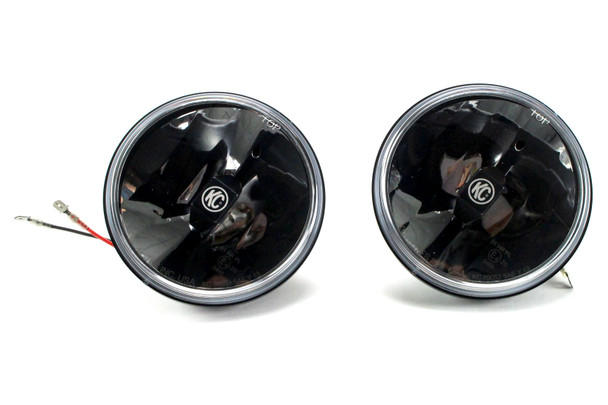 KC HiLiTES 6in Gravity LED Insert Pair Pack System Spread Pattern
