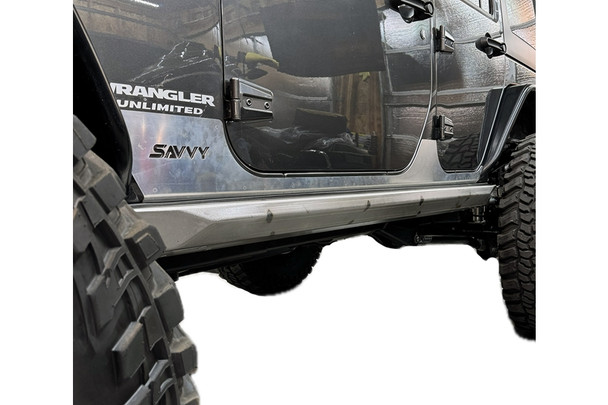 Savvy Offroad Krawler Lite Weld-On Slider Kit - Bare