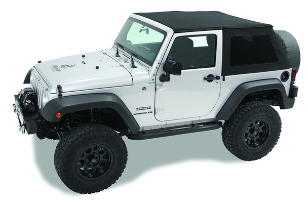 Bestop Sprint Top Frameless Soft Top, Black Diamond