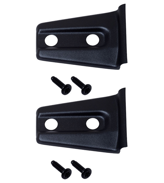 Kentrol Hood Hinge Overlays, Pair - Textured Black