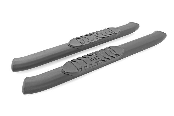 Rough Country Oval Nerf Steps - Black
