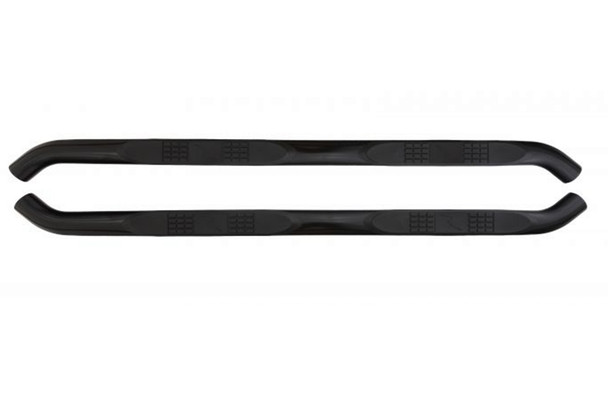 Rampage 3in Round Step Bars, Black