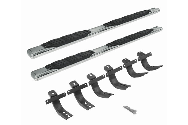 Go Rhino 5in 1000 Series Side Step Kit - Polished