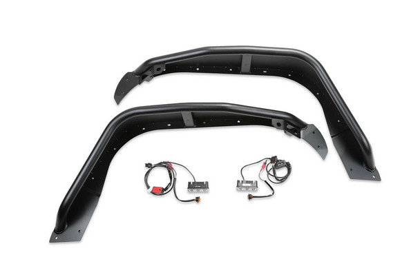 FabTech Front Tube Fenders - Steel