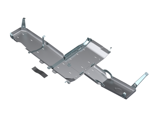 Artec Industries Full Bellypan Skid Plate w/ Oil Door - Aluminum