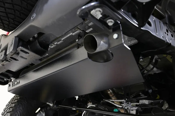 Rock Hard 4x4 Aluminum Muffler Skid Plate