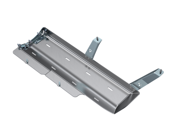 Artec Industries Muffler and Tip Skid Plate - Aluminum