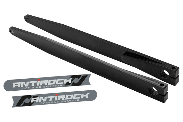 RockJock Antirock Sway Bar Bent Style Fabricated Steel Arms, 21in. - Pair